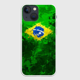 Чехол для iPhone 13 mini с принтом Бразилия в Санкт-Петербурге,  |  | brazil | country | бразилия | государство | страна | флаг | флаги