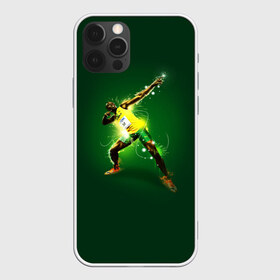 Чехол для iPhone 12 Pro Max с принтом Usain Bolt в Санкт-Петербурге, Силикон |  | Тематика изображения на принте: атлетика | без | болт | легкая | спорт | усейн