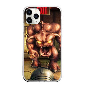 Чехол для iPhone 11 Pro матовый с принтом DOOM classic в Санкт-Петербурге, Силикон |  | Тематика изображения на принте: 2016 | 2d | game | дум | игра | классика | ретро