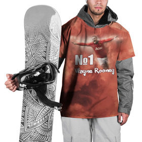 Накидка на куртку 3D с принтом Уэйн Руни в Санкт-Петербурге, 100% полиэстер |  | Тематика изображения на принте: wayne rooney | англия | манчестер юнайтед | футбол