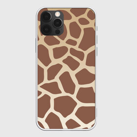Чехол для iPhone 12 Pro Max с принтом Жираф в Санкт-Петербурге, Силикон |  | Тематика изображения на принте: animals | животные | жираф | зверь | полосы