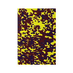 Обложка для паспорта матовая кожа с принтом Полевой(пиксели) в Санкт-Петербурге, натуральная матовая кожа | размер 19,3 х 13,7 см; прозрачные пластиковые крепления | Тематика изображения на принте: camo | камо | камуфляж | цветной | яркий