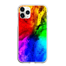 Чехол для iPhone 11 Pro матовый с принтом Grunge paint в Санкт-Петербурге, Силикон |  | абстракция | абстракция красок | арт | брызги | краска | цветные