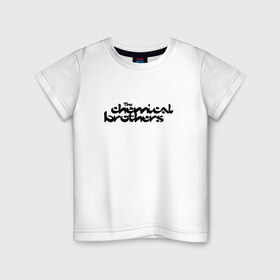 Детская футболка хлопок с принтом Chemical Brothers в Санкт-Петербурге, 100% хлопок | круглый вырез горловины, полуприлегающий силуэт, длина до линии бедер | 
