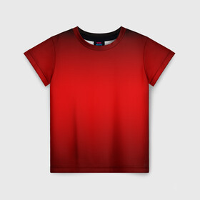 Детская футболка 3D с принтом Hot-Rod в Санкт-Петербурге, 100% гипоаллергенный полиэфир | прямой крой, круглый вырез горловины, длина до линии бедер, чуть спущенное плечо, ткань немного тянется | градиент | красный