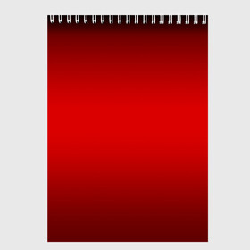 Скетчбук с принтом Hot-Rod в Санкт-Петербурге, 100% бумага
 | 48 листов, плотность листов — 100 г/м2, плотность картонной обложки — 250 г/м2. Листы скреплены сверху удобной пружинной спиралью | Тематика изображения на принте: градиент | красный