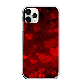Чехол для iPhone 11 Pro Max матовый с принтом Сердечко в Санкт-Петербурге, Силикон |  | Тематика изображения на принте: 14 февраля | красная | любовь | сердце