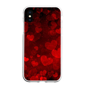 Чехол для iPhone XS Max матовый с принтом Сердечко в Санкт-Петербурге, Силикон | Область печати: задняя сторона чехла, без боковых панелей | 14 февраля | красная | любовь | сердце