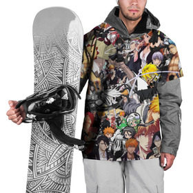 Накидка на куртку 3D с принтом Bleach в Санкт-Петербурге, 100% полиэстер |  | 