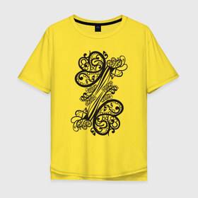 Мужская футболка хлопок Oversize с принтом Бабочка в Санкт-Петербурге, 100% хлопок | свободный крой, круглый ворот, “спинка” длиннее передней части | бабочка | кружево | узор | цветы