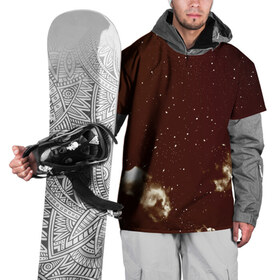 Накидка на куртку 3D с принтом Old kosmos в Санкт-Петербурге, 100% полиэстер |  | вселенная | галактика | звезды | планеты | туманность