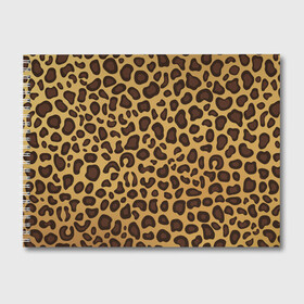 Альбом для рисования с принтом Окрас леопарда в Санкт-Петербурге, 100% бумага
 | матовая бумага, плотность 200 мг. | Тематика изображения на принте: арт | животные | леопард | окрас
