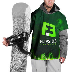 Накидка на куртку 3D с принтом flipsid3 2 в Санкт-Петербурге, 100% полиэстер |  | flipsid