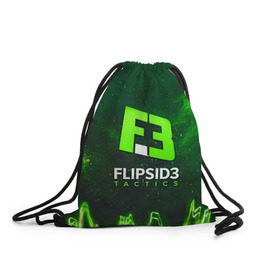 Рюкзак-мешок 3D с принтом flipsid3 2 в Санкт-Петербурге, 100% полиэстер | плотность ткани — 200 г/м2, размер — 35 х 45 см; лямки — толстые шнурки, застежка на шнуровке, без карманов и подкладки | flipsid