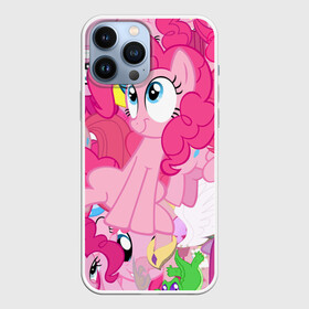 Чехол для iPhone 13 Pro Max с принтом Pinky Pie в Санкт-Петербурге,  |  | my little pony | луна | пинки пай | пони | рарити | рейнбоу дэш | селестия | сумеречная искорка | флаттершай | эплджек