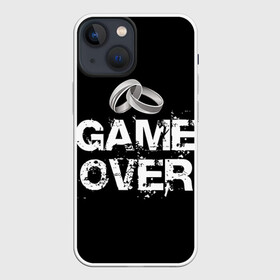 Чехол для iPhone 13 mini с принтом Game over в Санкт-Петербурге,  |  | братва жениха | жених | мальчишник | мафия жениха