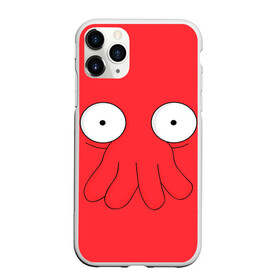 Чехол для iPhone 11 Pro Max матовый с принтом Zoidberg в Санкт-Петербурге, Силикон |  | Тематика изображения на принте: futurama | zoidberg | доктор | зойдберг | футурама