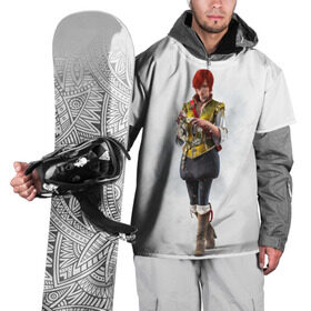 Накидка на куртку 3D с принтом Шани в Санкт-Петербурге, 100% полиэстер |  | Тематика изображения на принте: gerald | wild hunt | witcher | ведьмак | геральд | дикая охота | шани