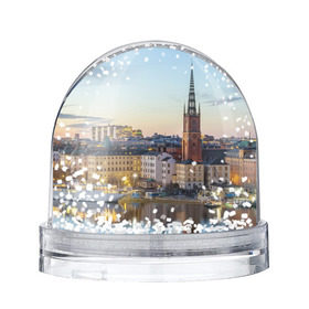 Снежный шар с принтом Швеция в Санкт-Петербурге, Пластик | Изображение внутри шара печатается на глянцевой фотобумаге с двух сторон | europe | stockholm | sweden | европа | ес | каникулы | отпуск | стокгольм | туризм | швеция