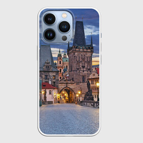 Чехол для iPhone 13 Pro с принтом Прага в Санкт-Петербурге,  |  | czech republic | europe | prague | европа | ес | каникулы | мосты | отпуск | прага | туризм | хоккей | чехия