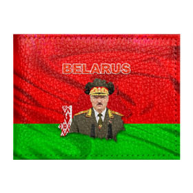 Обложка для студенческого билета с принтом Belarus 17 в Санкт-Петербурге, натуральная кожа | Размер: 11*8 см; Печать на всей внешней стороне | belarus | беларусь | лукашенко | президент
