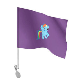 Флаг для автомобиля с принтом Me little pony 5 в Санкт-Петербурге, 100% полиэстер | Размер: 30*21 см | my little pony