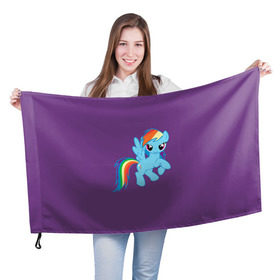 Флаг 3D с принтом Me little pony 5 в Санкт-Петербурге, 100% полиэстер | плотность ткани — 95 г/м2, размер — 67 х 109 см. Принт наносится с одной стороны | my little pony