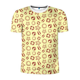 Мужская футболка 3D спортивная с принтом Летнее настроение в Санкт-Петербурге, 100% полиэстер с улучшенными характеристиками | приталенный силуэт, круглая горловина, широкие плечи, сужается к линии бедра | Тематика изображения на принте: 