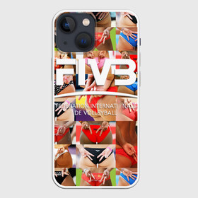 Чехол для iPhone 13 mini с принтом Волейбол 1 в Санкт-Петербурге,  |  | fiv3 | volleyball | волейбол