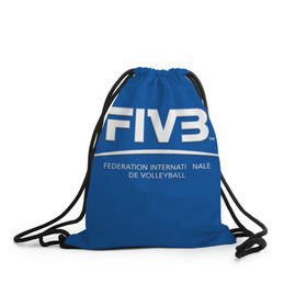 Рюкзак-мешок 3D с принтом Волейбол 2 в Санкт-Петербурге, 100% полиэстер | плотность ткани — 200 г/м2, размер — 35 х 45 см; лямки — толстые шнурки, застежка на шнуровке, без карманов и подкладки | fiv3 | volleyball | волейбол