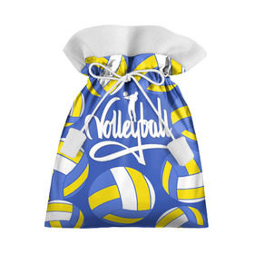 Подарочный 3D мешок с принтом Волейбол 6 в Санкт-Петербурге, 100% полиэстер | Размер: 29*39 см | volleyball | волейбол