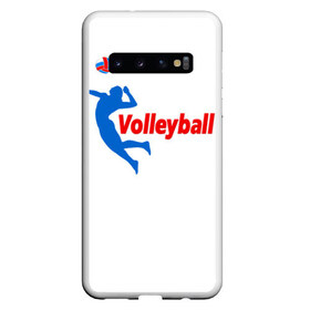 Чехол для Samsung Galaxy S10 с принтом Волейбол 31 в Санкт-Петербурге, Силикон | Область печати: задняя сторона чехла, без боковых панелей | Тематика изображения на принте: volleyball | волейбол