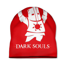 Шапка 3D с принтом Dark Souls 1 в Санкт-Петербурге, 100% полиэстер | универсальный размер, печать по всей поверхности изделия | dark souls | praise the sun | you died | дарк соулс