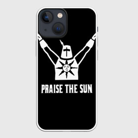 Чехол для iPhone 13 mini с принтом Dark Souls 5 в Санкт-Петербурге,  |  | dark souls | praise the sun | you died | дарк соулс