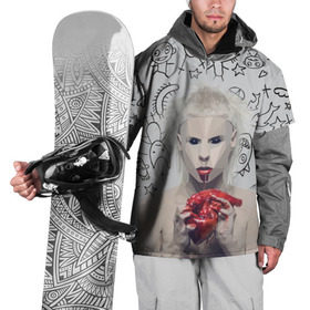 Накидка на куртку 3D с принтом Die Antwoord в Санкт-Петербурге, 100% полиэстер |  | 