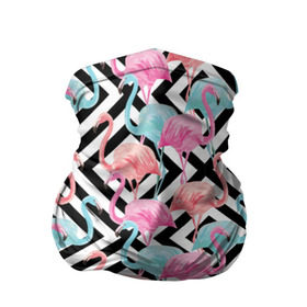 Бандана-труба 3D с принтом Flamingo в Санкт-Петербурге, 100% полиэстер, ткань с особыми свойствами — Activecool | плотность 150‒180 г/м2; хорошо тянется, но сохраняет форму | flamingo