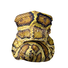 Бандана-труба 3D с принтом Змея в Санкт-Петербурге, 100% полиэстер, ткань с особыми свойствами — Activecool | плотность 150‒180 г/м2; хорошо тянется, но сохраняет форму | snake | анаконда | гадюка | змеиная | змея | кобра | кожа | кожура | удав | уж | червь | червяк | яд