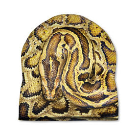 Шапка 3D с принтом Змея в Санкт-Петербурге, 100% полиэстер | универсальный размер, печать по всей поверхности изделия | snake | анаконда | гадюка | змеиная | змея | кобра | кожа | кожура | удав | уж | червь | червяк | яд