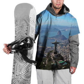 Накидка на куртку 3D с принтом Рио-де-Жанейро в Санкт-Петербурге, 100% полиэстер |  | brazil | rio de janeiro | бразилия | жара | каникулы | карнавал | мегаполис | отдых | отпуск | пляж | приключение | путешествие | рио де жанейро | туризм | футбол | южная америка