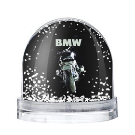 Снежный шар с принтом BMW moto в Санкт-Петербурге, Пластик | Изображение внутри шара печатается на глянцевой фотобумаге с двух сторон | bmw | бмв | бумер | мотоцикл