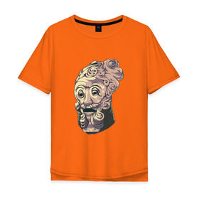 Мужская футболка хлопок Oversize с принтом Giant Dad 2 в Санкт-Петербурге, 100% хлопок | свободный крой, круглый ворот, “спинка” длиннее передней части | Тематика изображения на принте: 2 | 3 | casual | daddy | dark souls | ds2 | ds3 | дарк соулс | дс