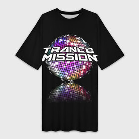 Платье-футболка 3D с принтом Trancemission в Санкт-Петербурге,  |  | trancemission |   |  trance mission | транс миссия | трансмиссия