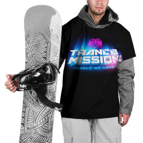 Накидка на куртку 3D с принтом Trancemission 2 в Санкт-Петербурге, 100% полиэстер |  | trancemission |   |  trance mission | транс миссия | трансмиссия