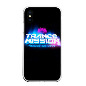 Чехол для iPhone XS Max матовый с принтом Trancemission 2 в Санкт-Петербурге, Силикон | Область печати: задняя сторона чехла, без боковых панелей | trancemission |   |  trance mission | транс миссия | трансмиссия