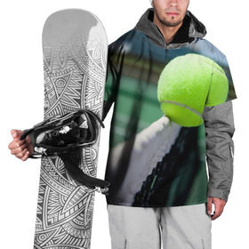 Накидка на куртку 3D с принтом Теннис в Санкт-Петербурге, 100% полиэстер |  | надаль | тенис