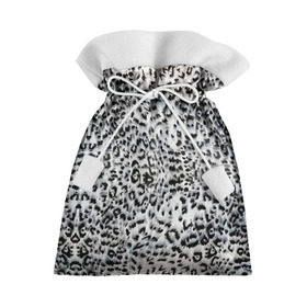 Подарочный 3D мешок с принтом White Jaguar в Санкт-Петербурге, 100% полиэстер | Размер: 29*39 см | Тематика изображения на принте: барс | леопард | ягуар