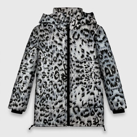 Женская зимняя куртка 3D с принтом White Jaguar в Санкт-Петербурге, верх — 100% полиэстер; подкладка — 100% полиэстер; утеплитель — 100% полиэстер | длина ниже бедра, силуэт Оверсайз. Есть воротник-стойка, отстегивающийся капюшон и ветрозащитная планка. 

Боковые карманы с листочкой на кнопках и внутренний карман на молнии | барс | леопард | ягуар