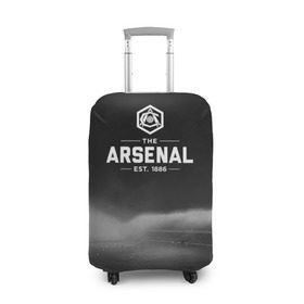 Чехол для чемодана 3D с принтом Arsenal FC в Санкт-Петербурге, 86% полиэфир, 14% спандекс | двустороннее нанесение принта, прорези для ручек и колес | арсенал