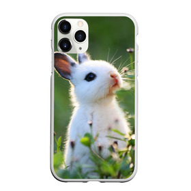 Чехол для iPhone 11 Pro Max матовый с принтом Кролик в Санкт-Петербурге, Силикон |  | animal | baby | cute | flowers | fluffy | hare | lawn | little | meadow | rabbit | животное | заяц | кролик | луг | лужайка | маленький | малыш | милый | пушистый | цветы