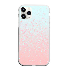 Чехол для iPhone 11 Pro матовый с принтом Pink Blue Gradient в Санкт-Петербурге, Силикон |  | blu | gradient | pink | голубое | градиент | розовое